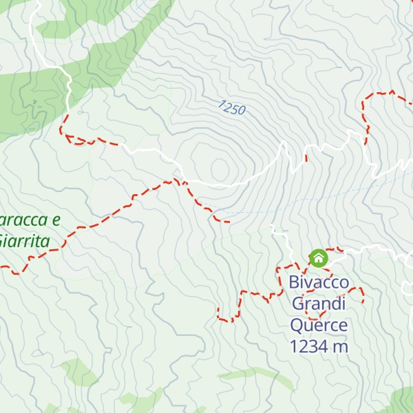Map of Bivacco Sastrugi