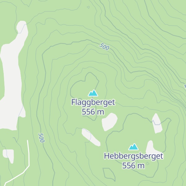 Map of Flaggberget