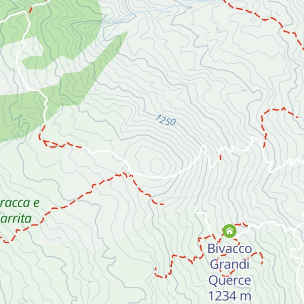 Map of Monte Crisimo