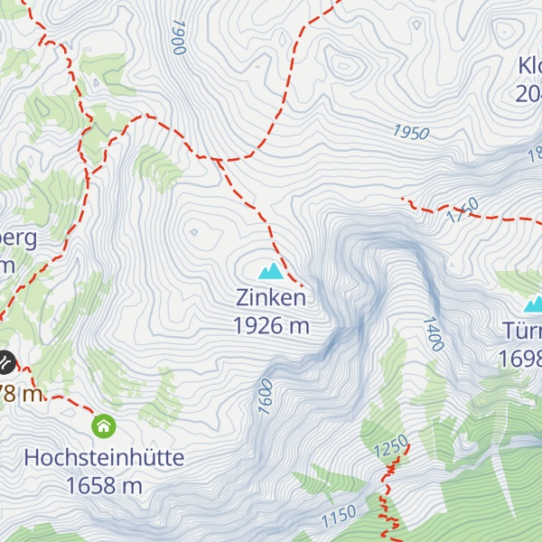 Map of Zinken