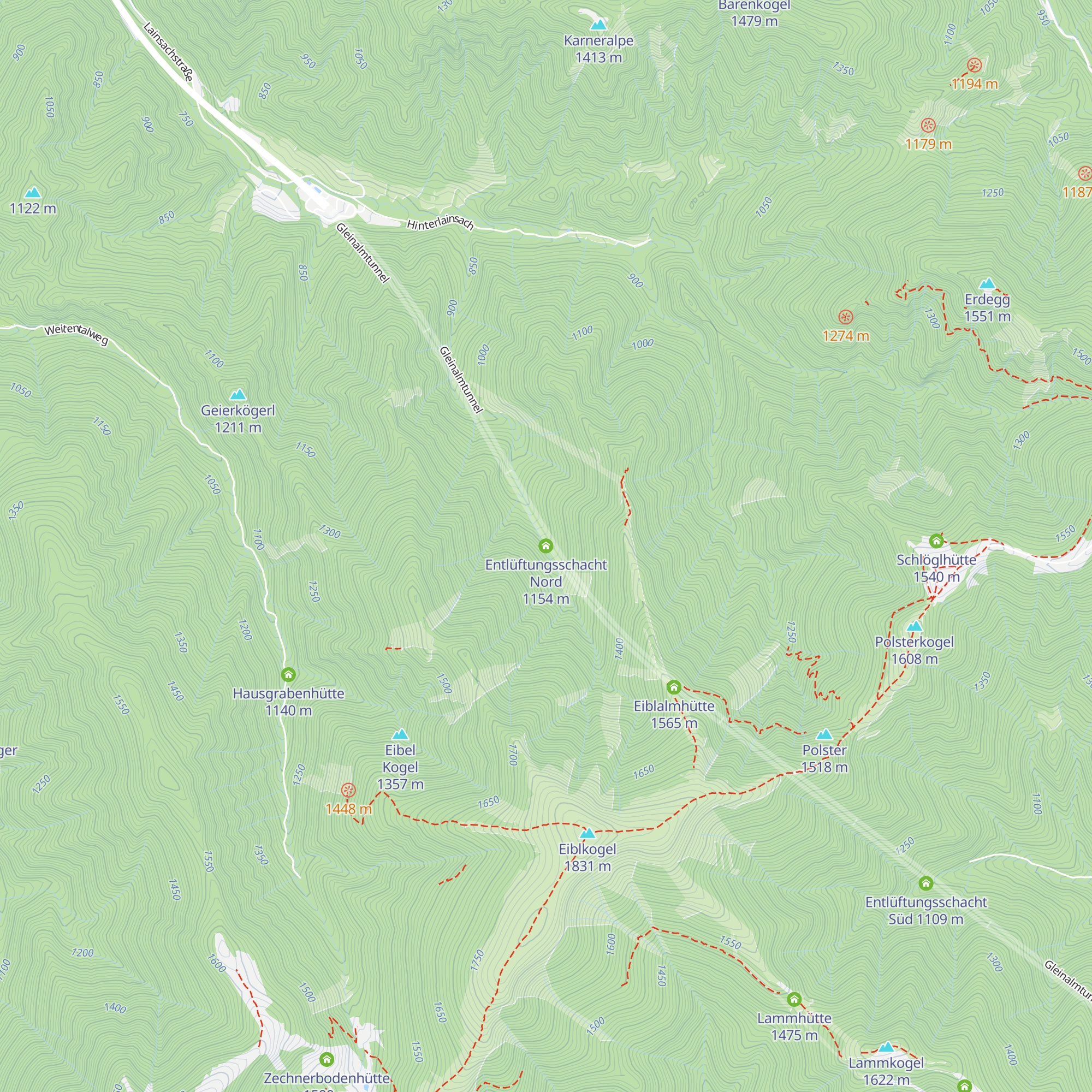Entlüftungsschacht Nord map