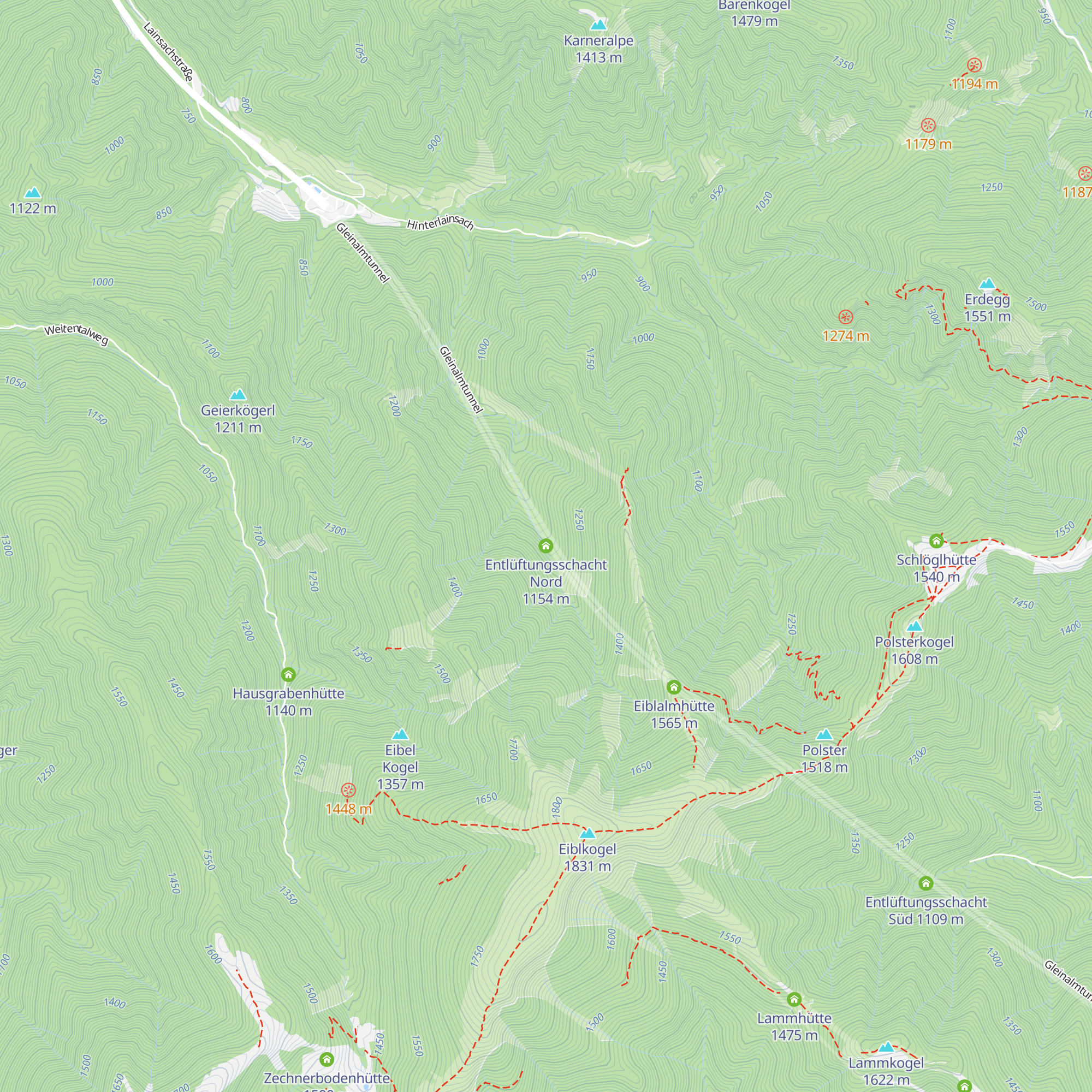 Entlüftungsschacht Nord map