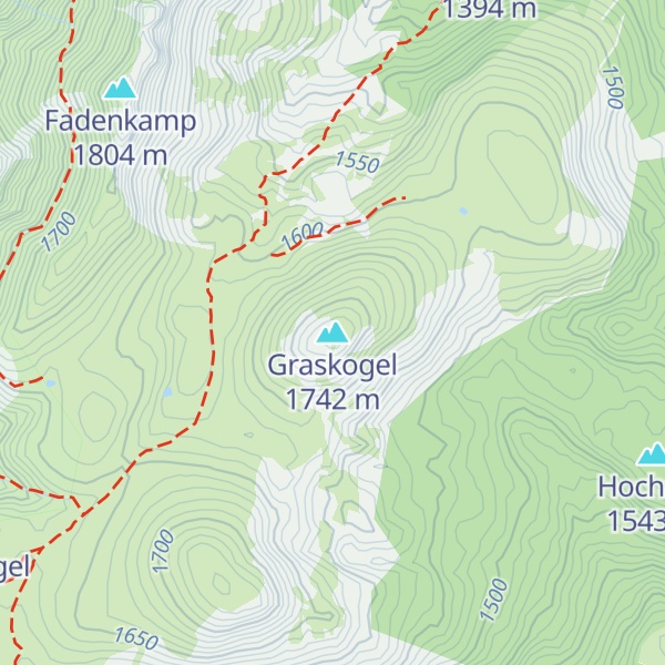 Map of Graskogel