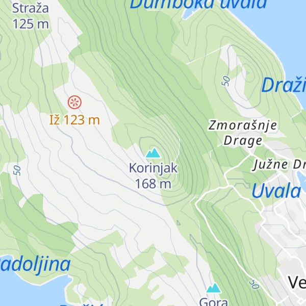 Map of Korinjak