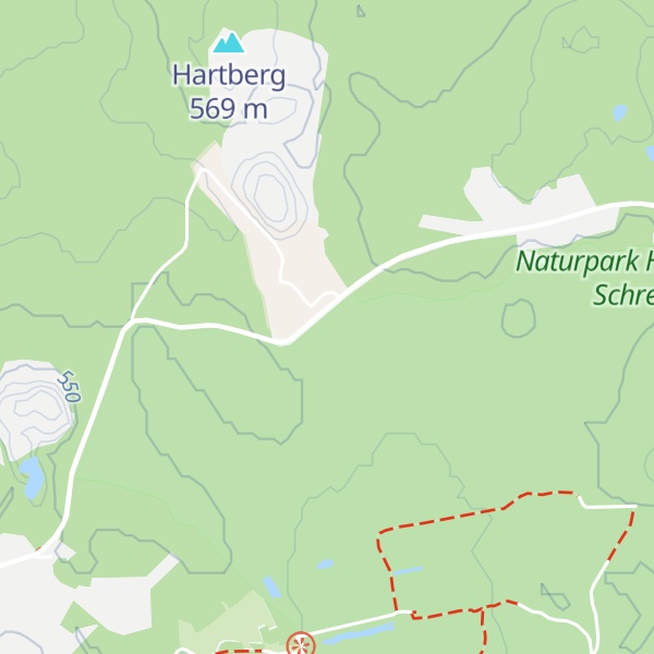 Map of Waldhütten