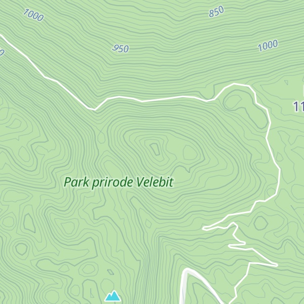 Map of Tisov vrh