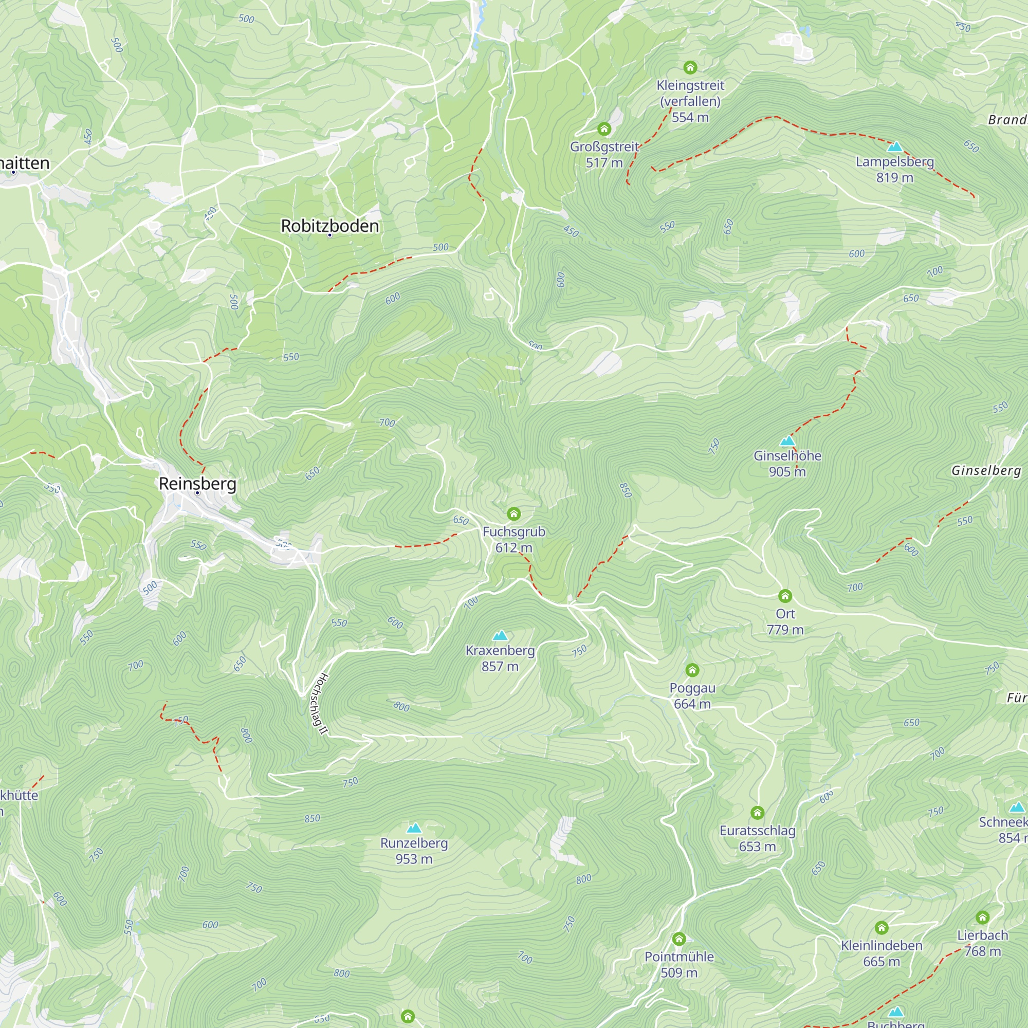 Fuchsgrub map