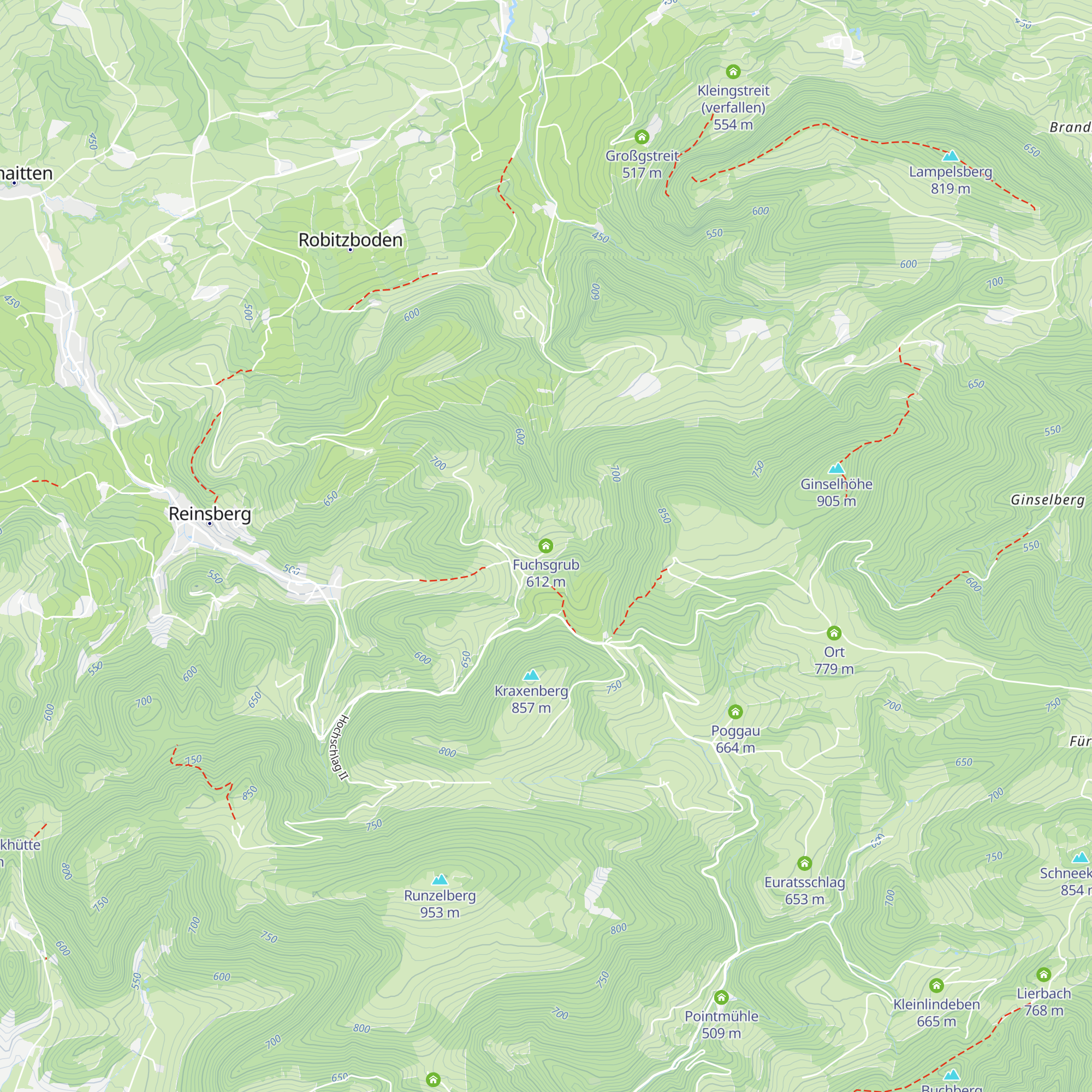 Fuchsgrub map