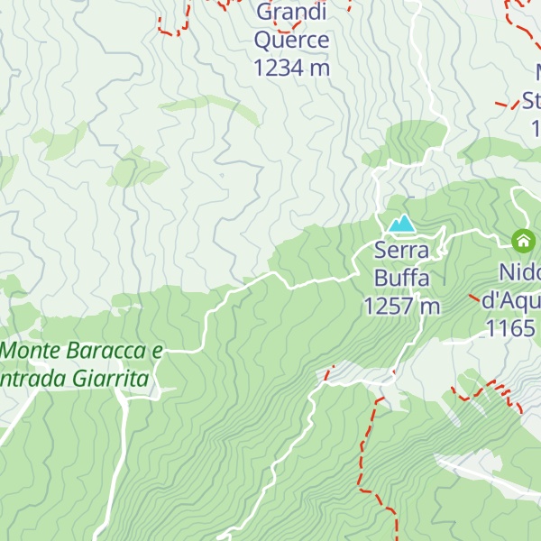 Map of Rifugio Serra Buffa