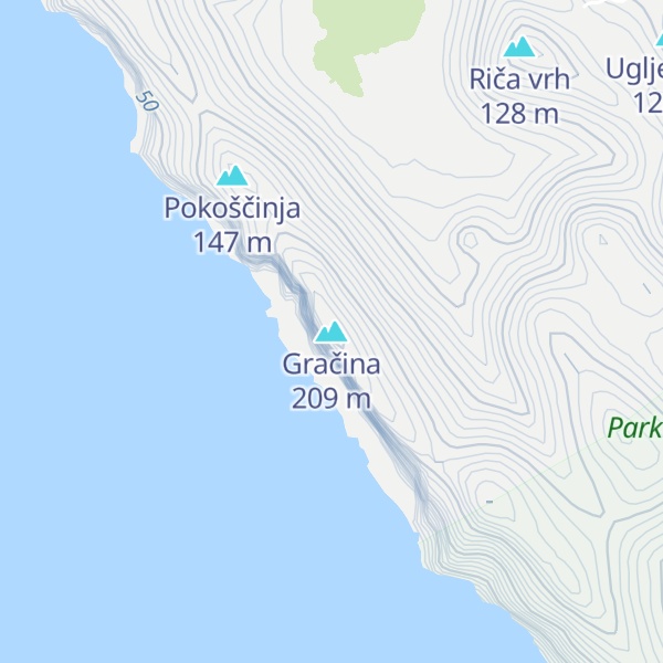 Map of Gračina