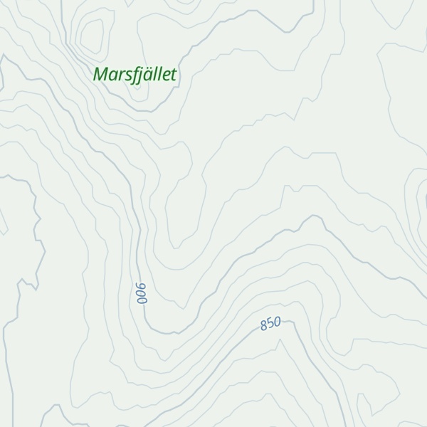 Map of Graipesfjället
