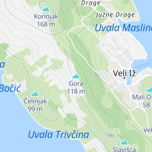 Map of Gora