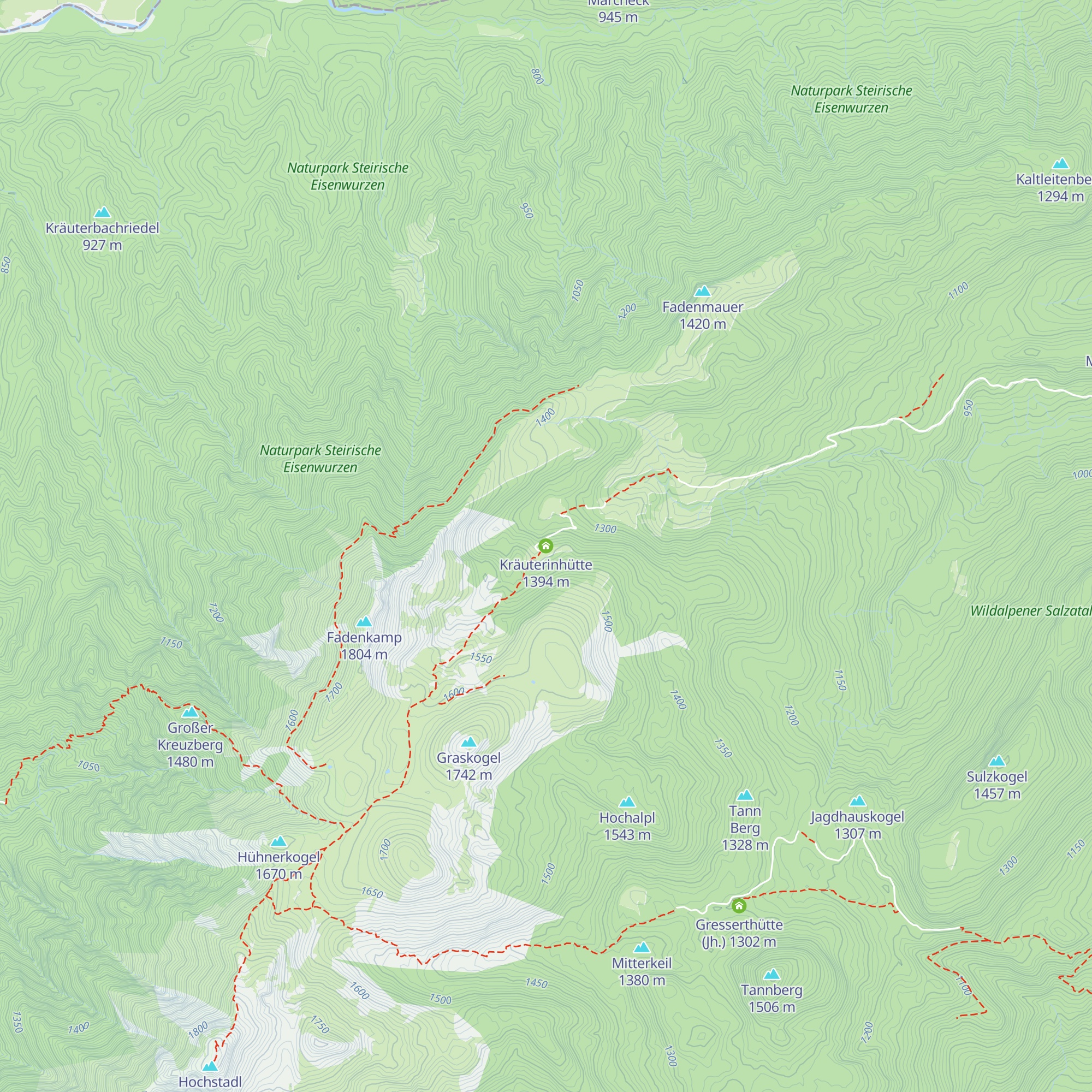 Kräuterinhütte map
