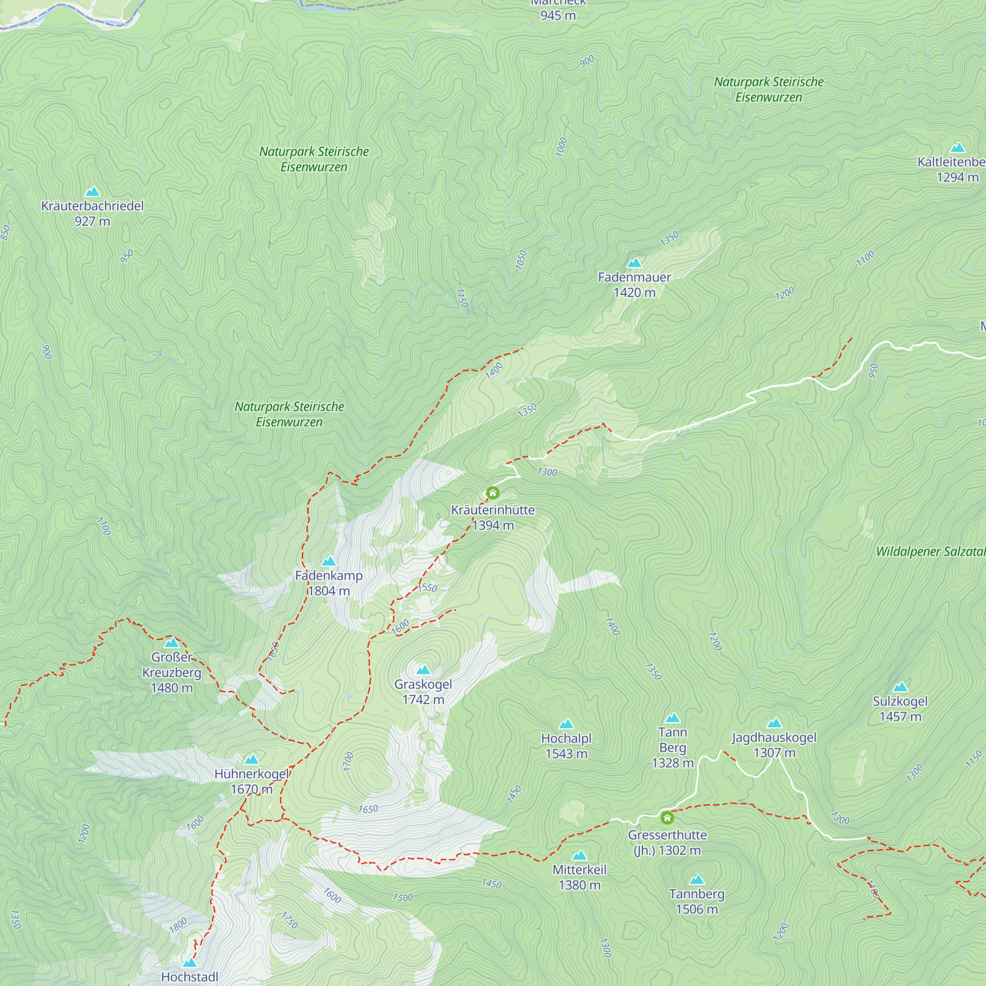 Kräuterinhütte map