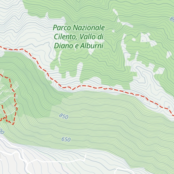 Map of Monte Soprano