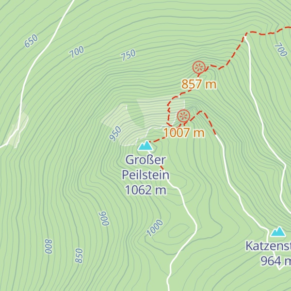 Map of Großer Peilstein
