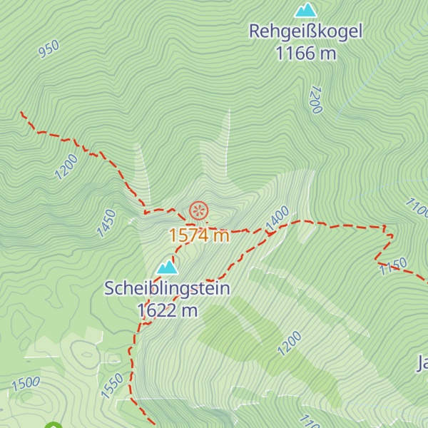 Map of Scheibe