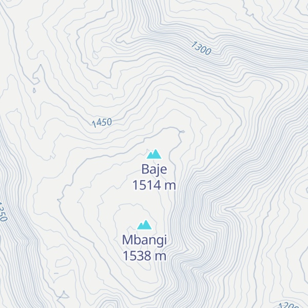 Map of Baje
