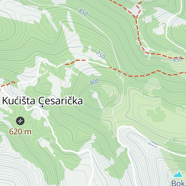 Map of Tompaljuša