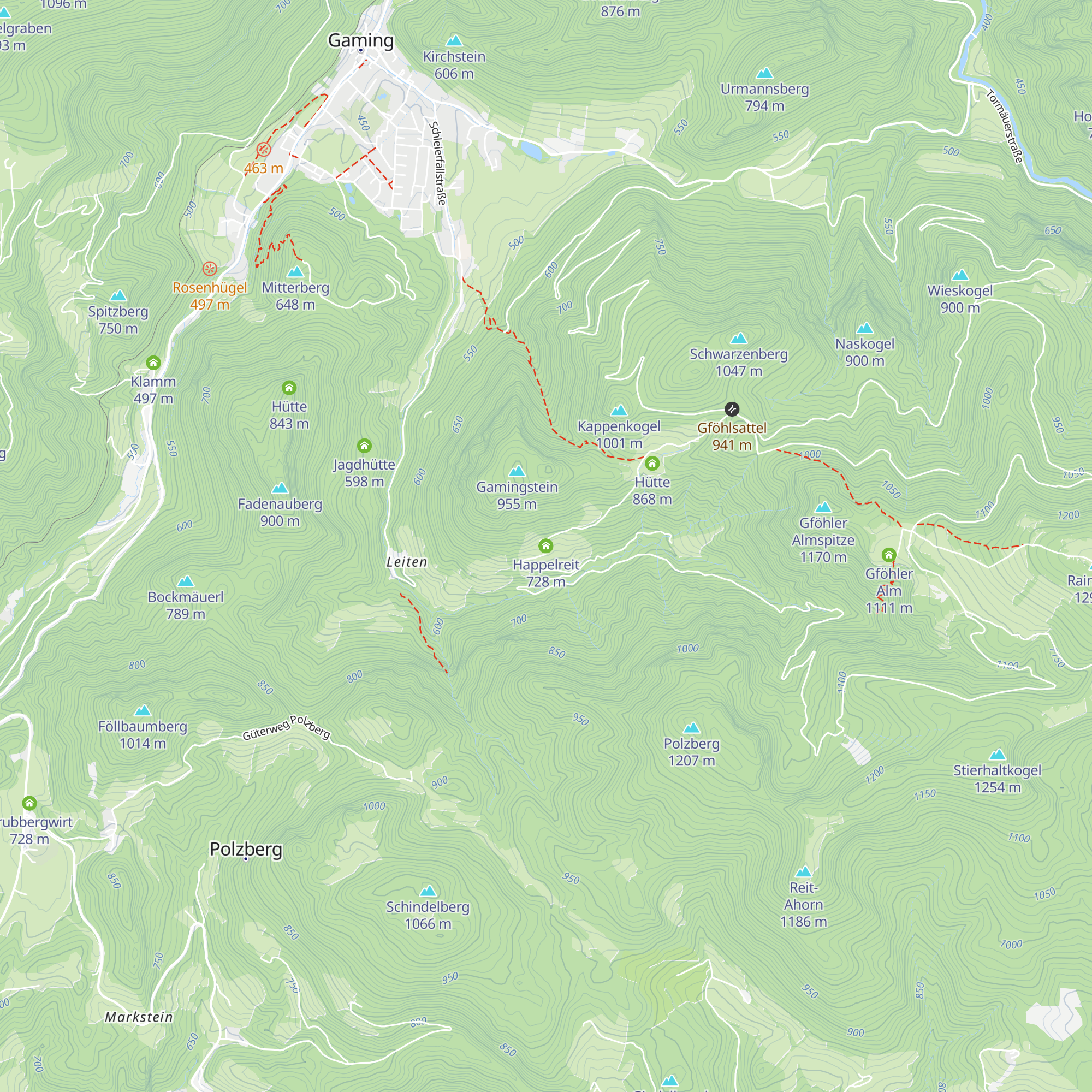 Happelreit map