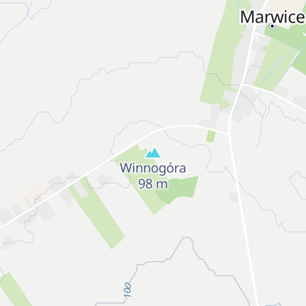 Map of Winnogóra