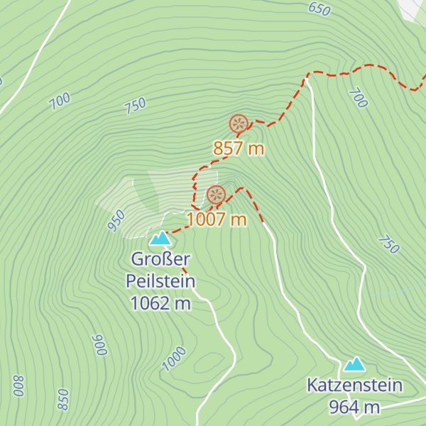 Map of Schutzhütte Peilstein