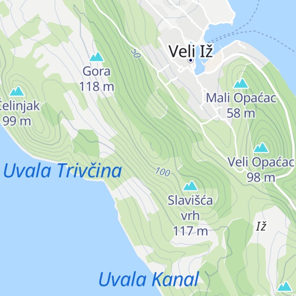 Map of Martinjac