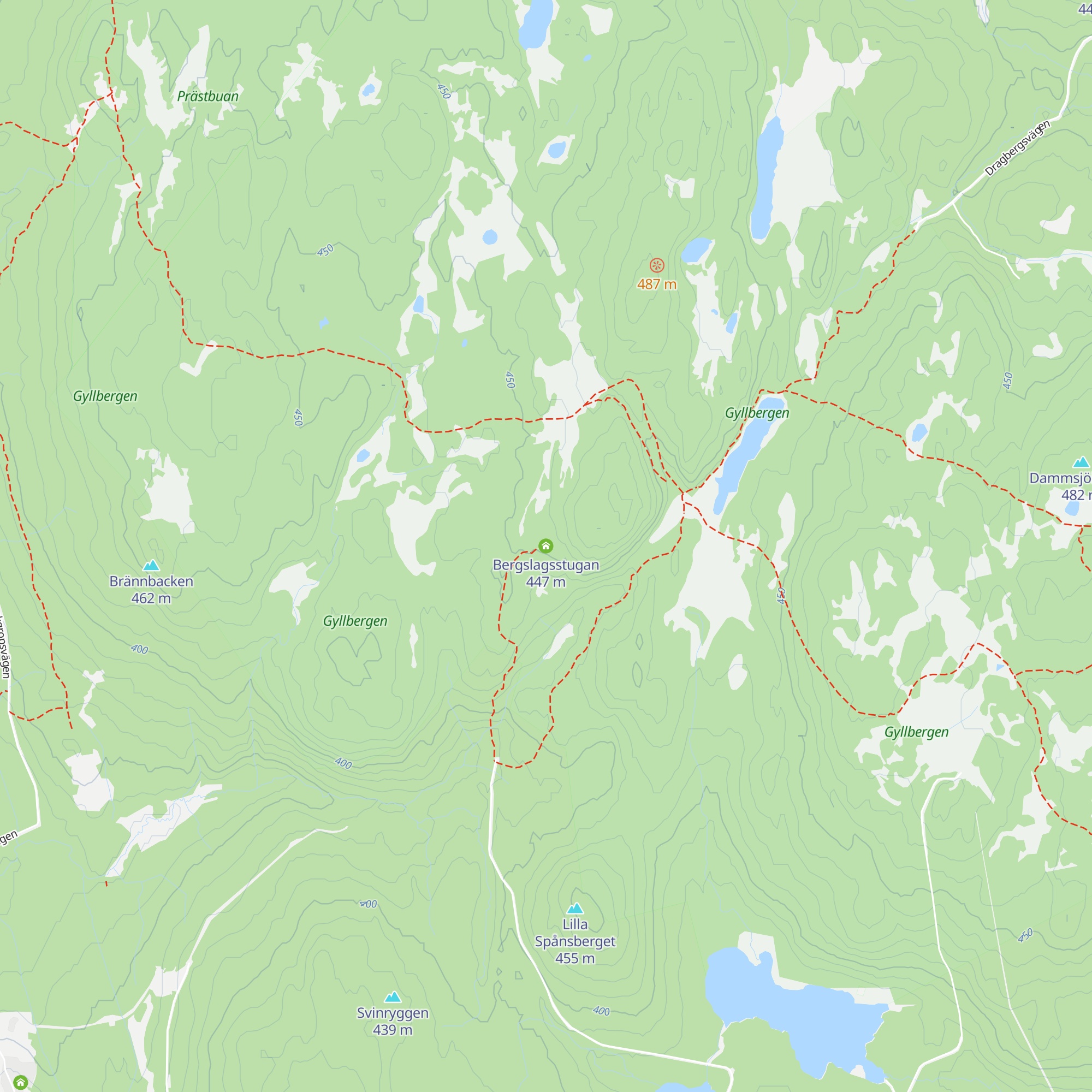 Bergslagsstugan map