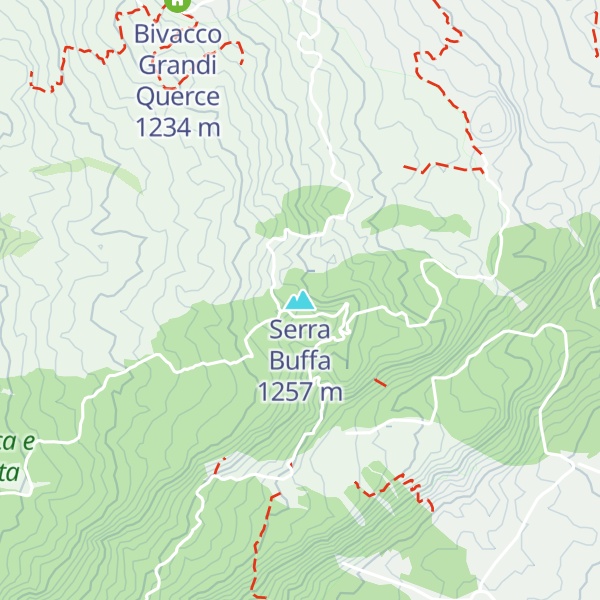Map of Serra Buffa