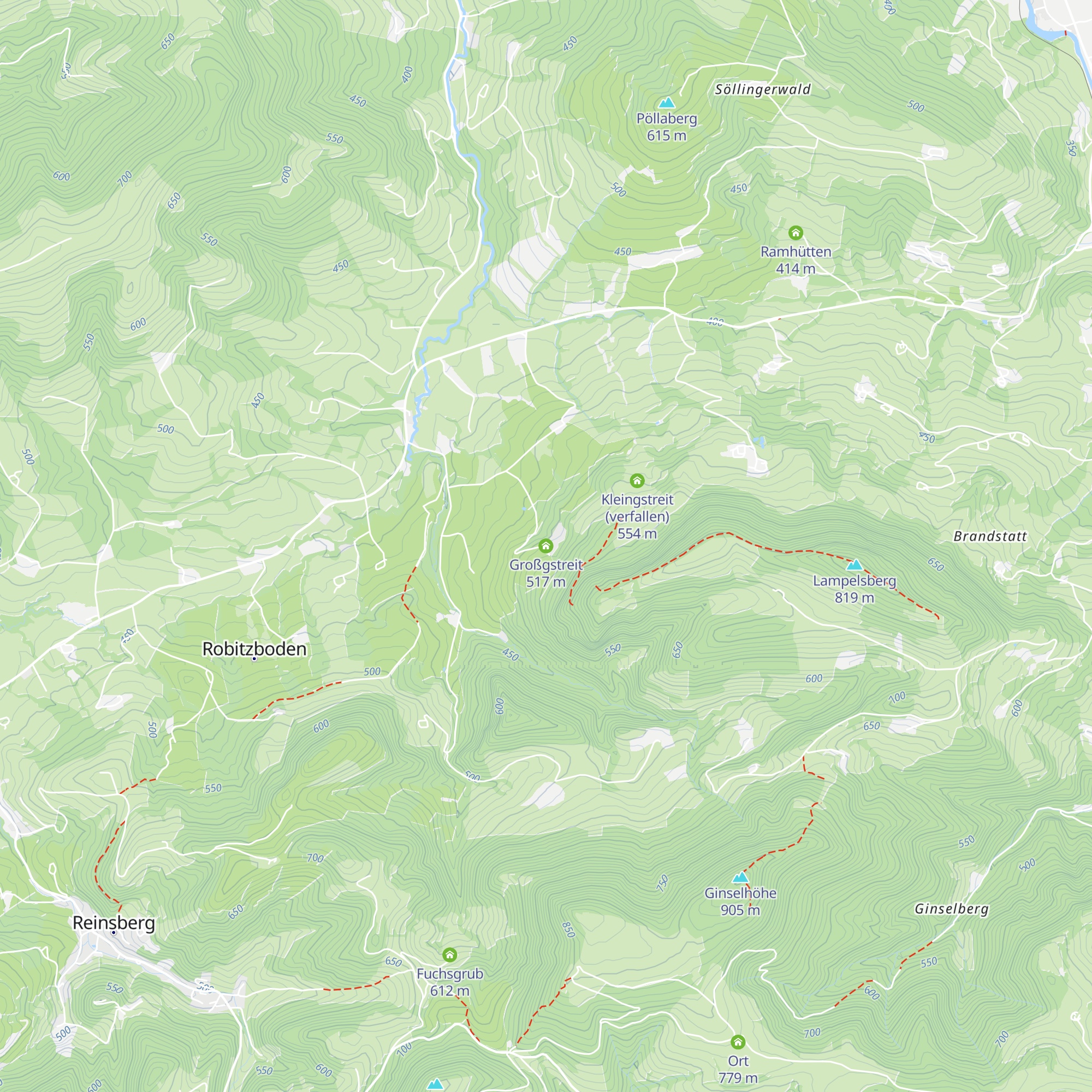 Großgstreit map