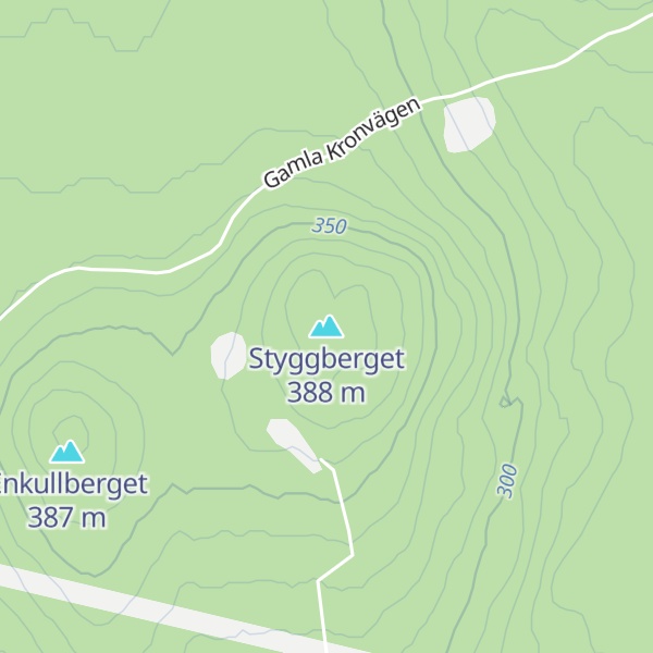 Map of Styggberget