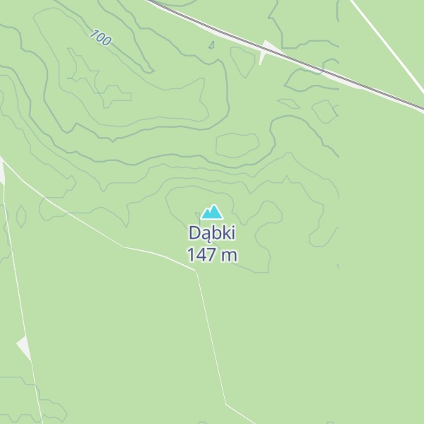 Map of Dąbki