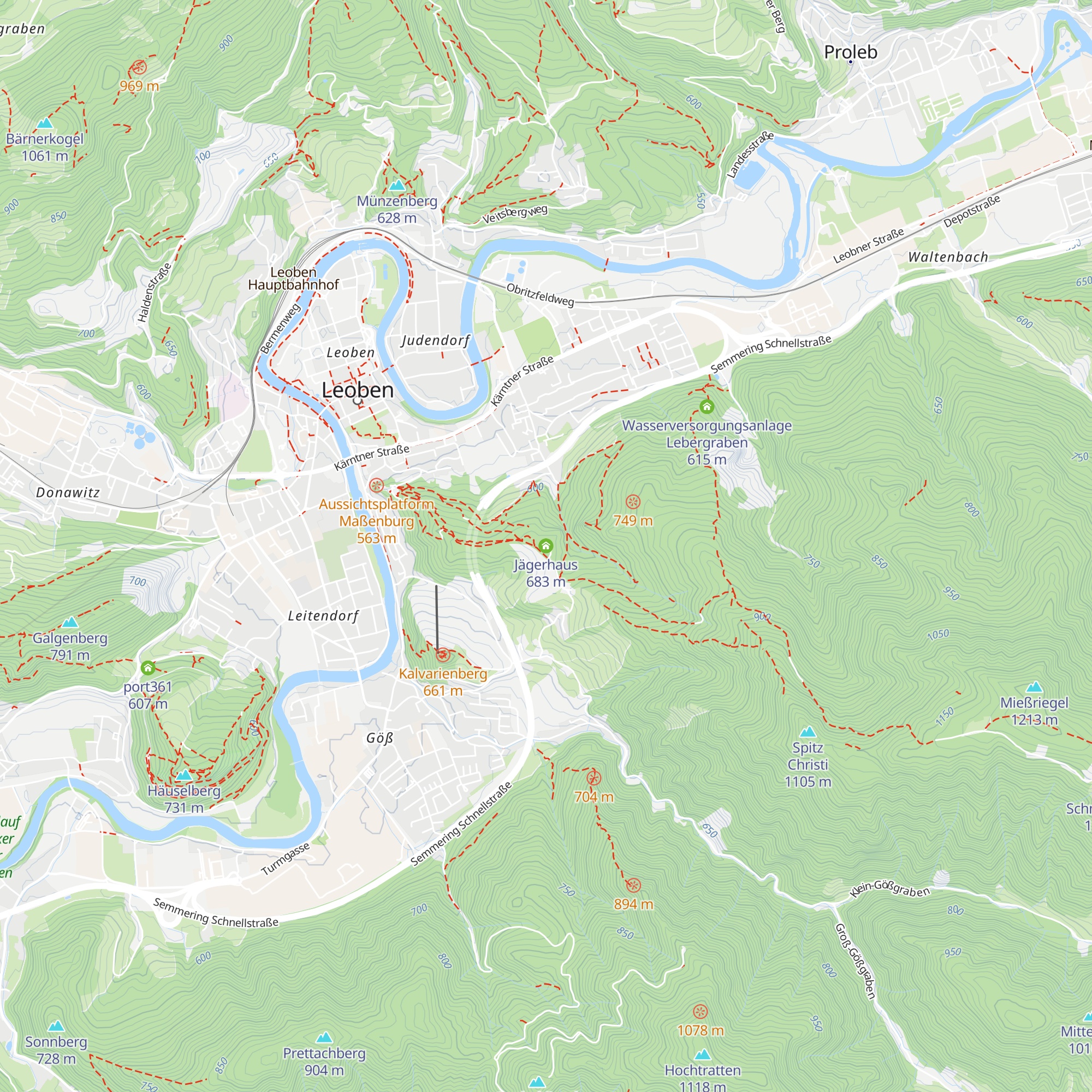 Jägerhaus map