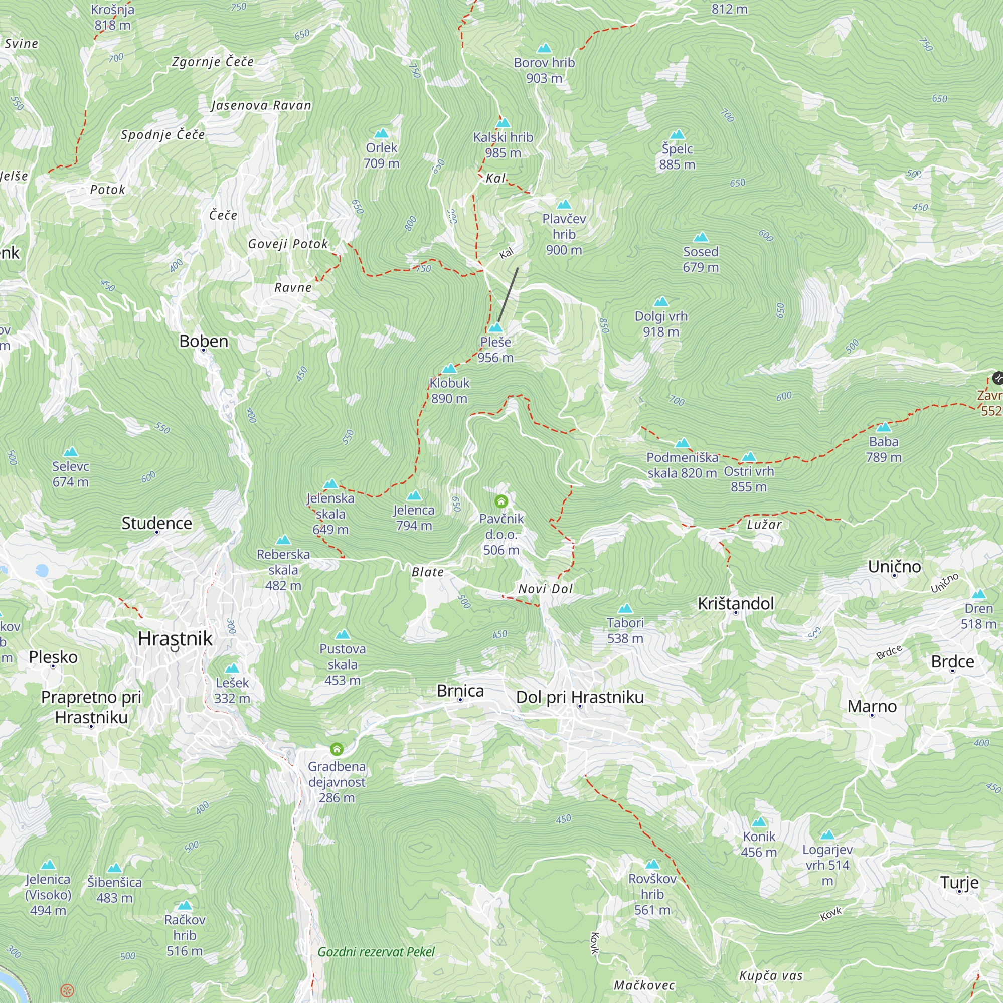 Pavčnik d.o.o. map