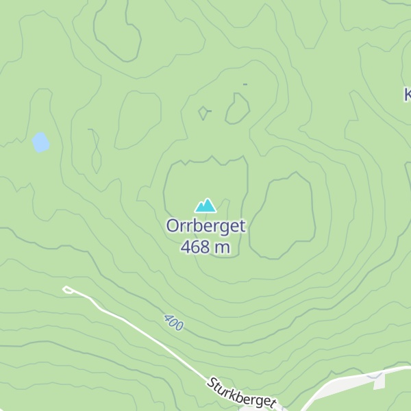 Map of Orrberget