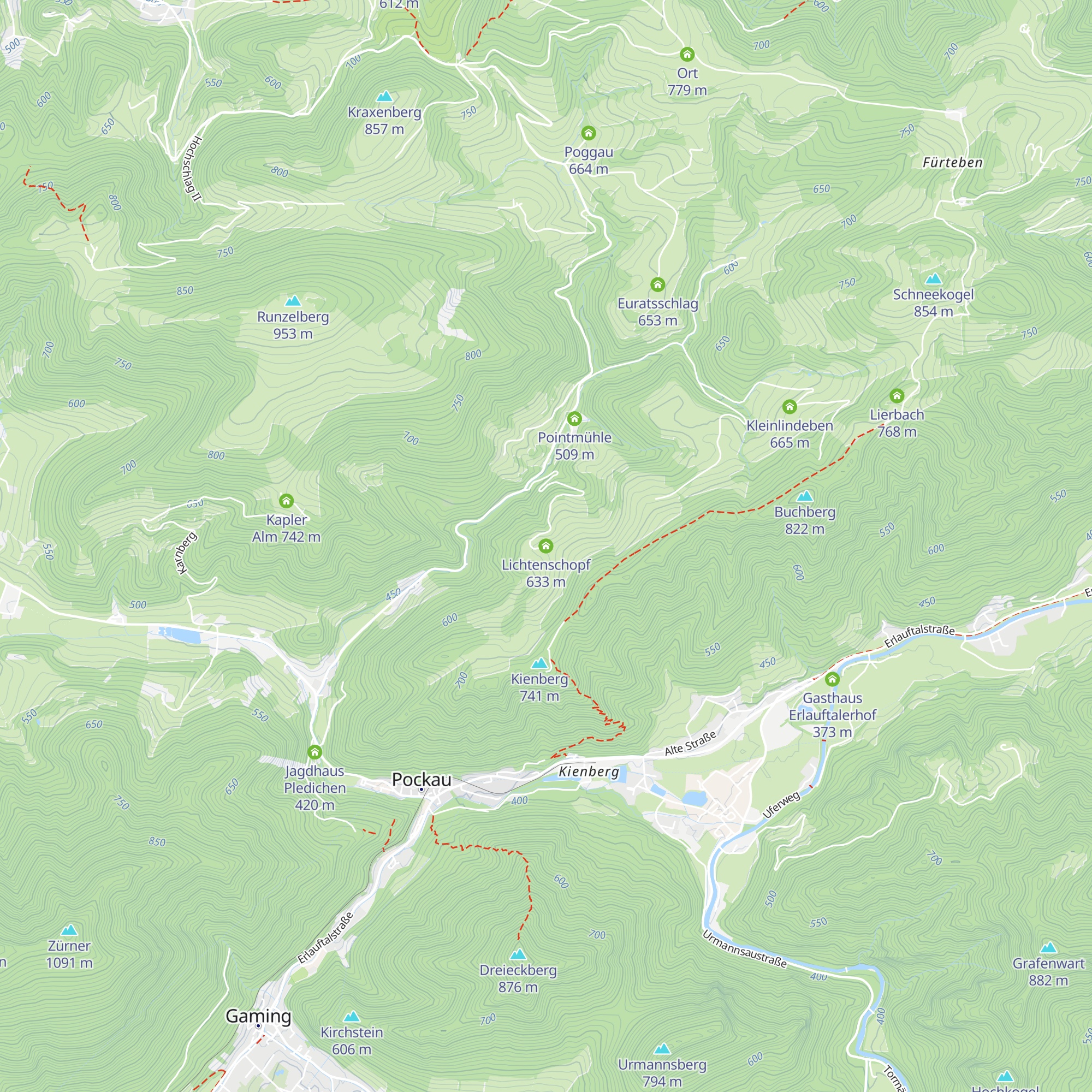 Lichtenschopf map