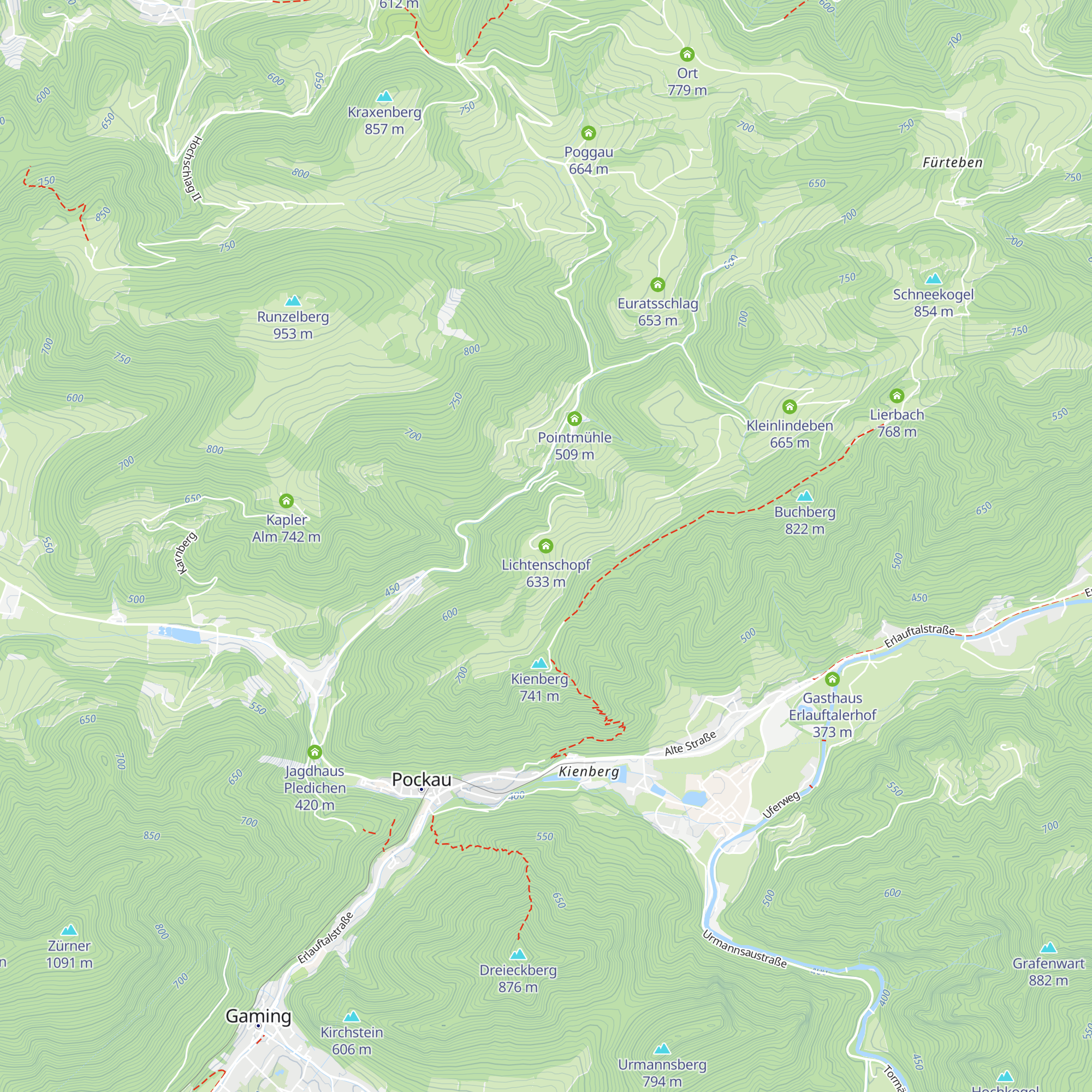 Lichtenschopf map