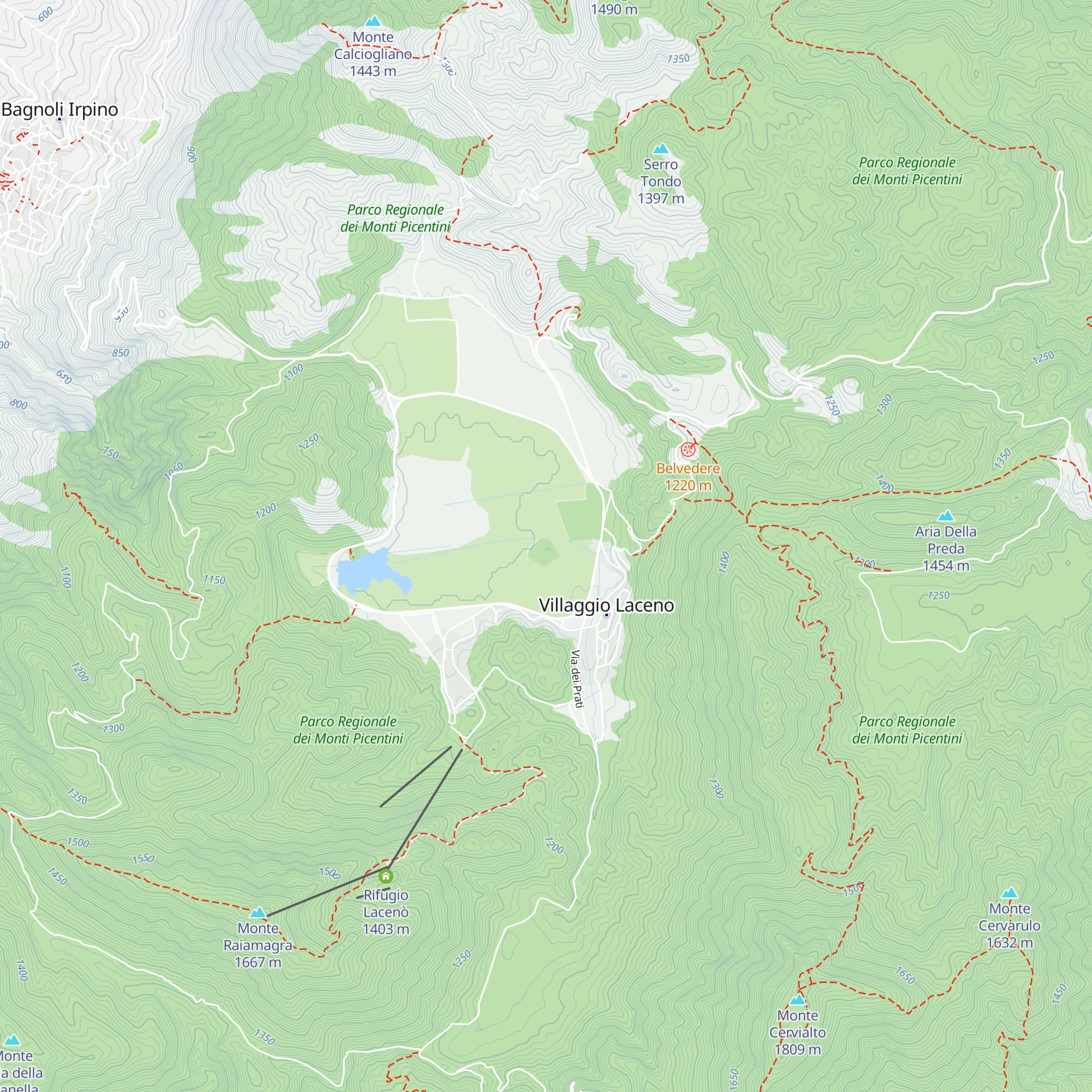 Il Casone map