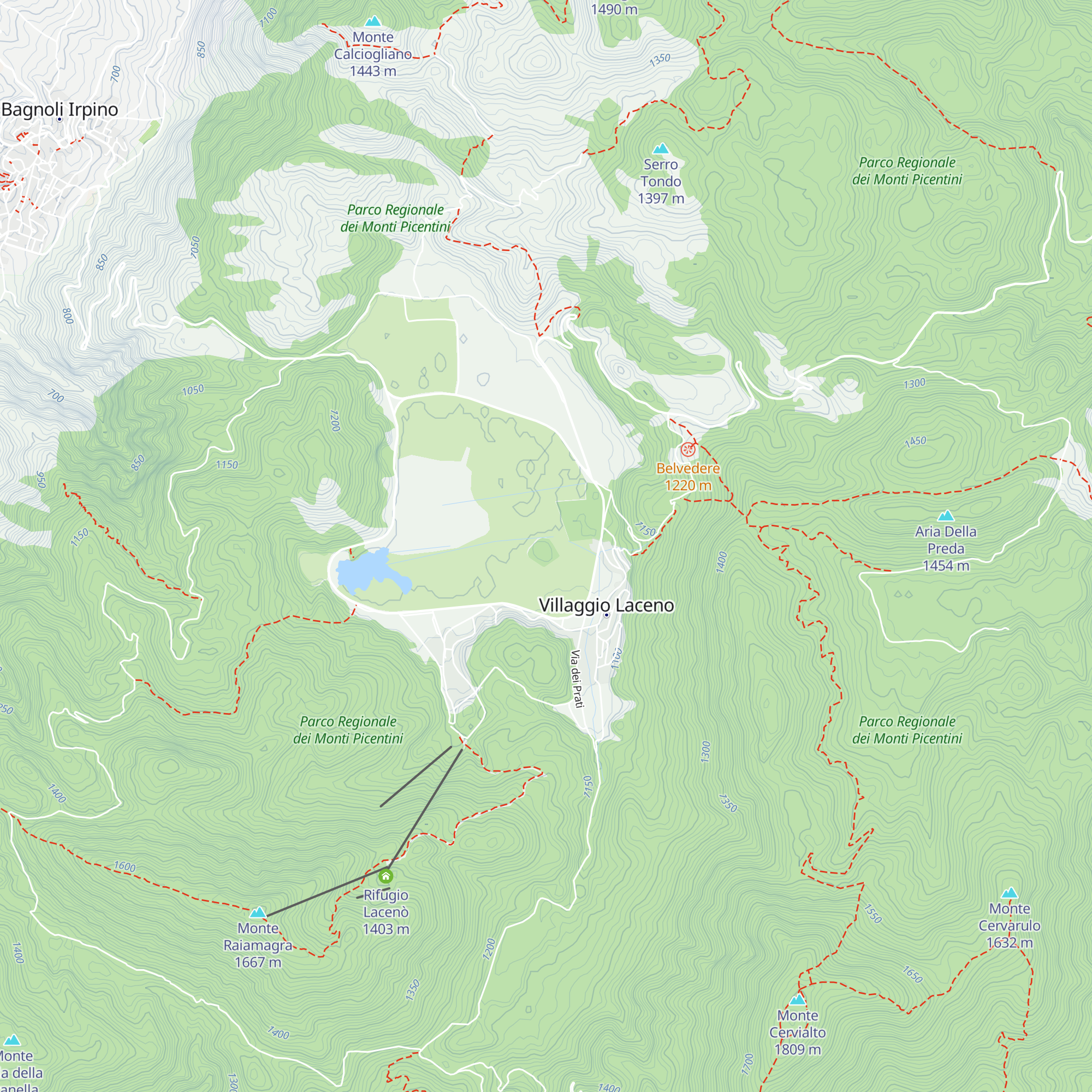 Il Casone map