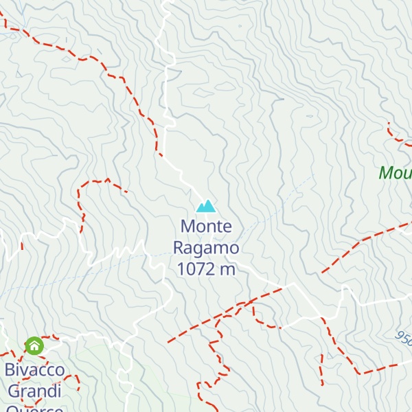 Map of Monte Ragamo