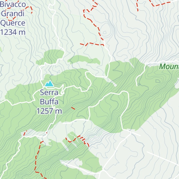 Map of Nido d'Aquila