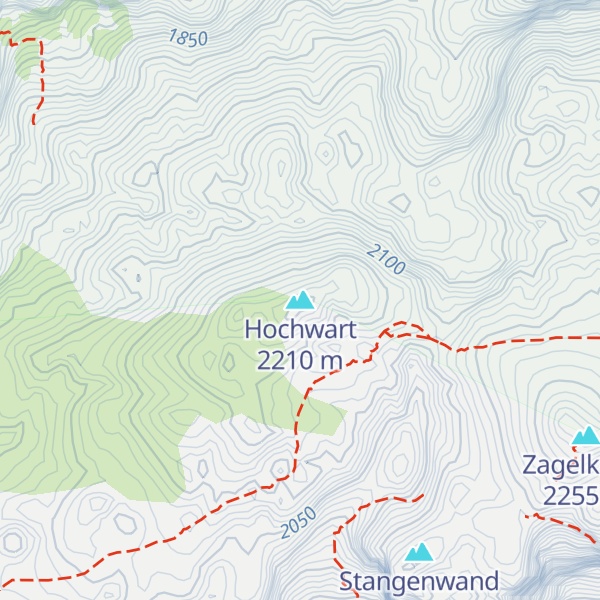 Map of Hochwart