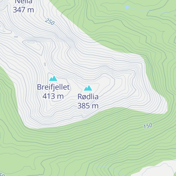 Map of Rødlia
