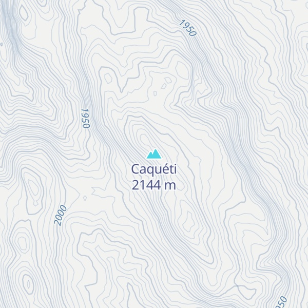 Map of Caquéti