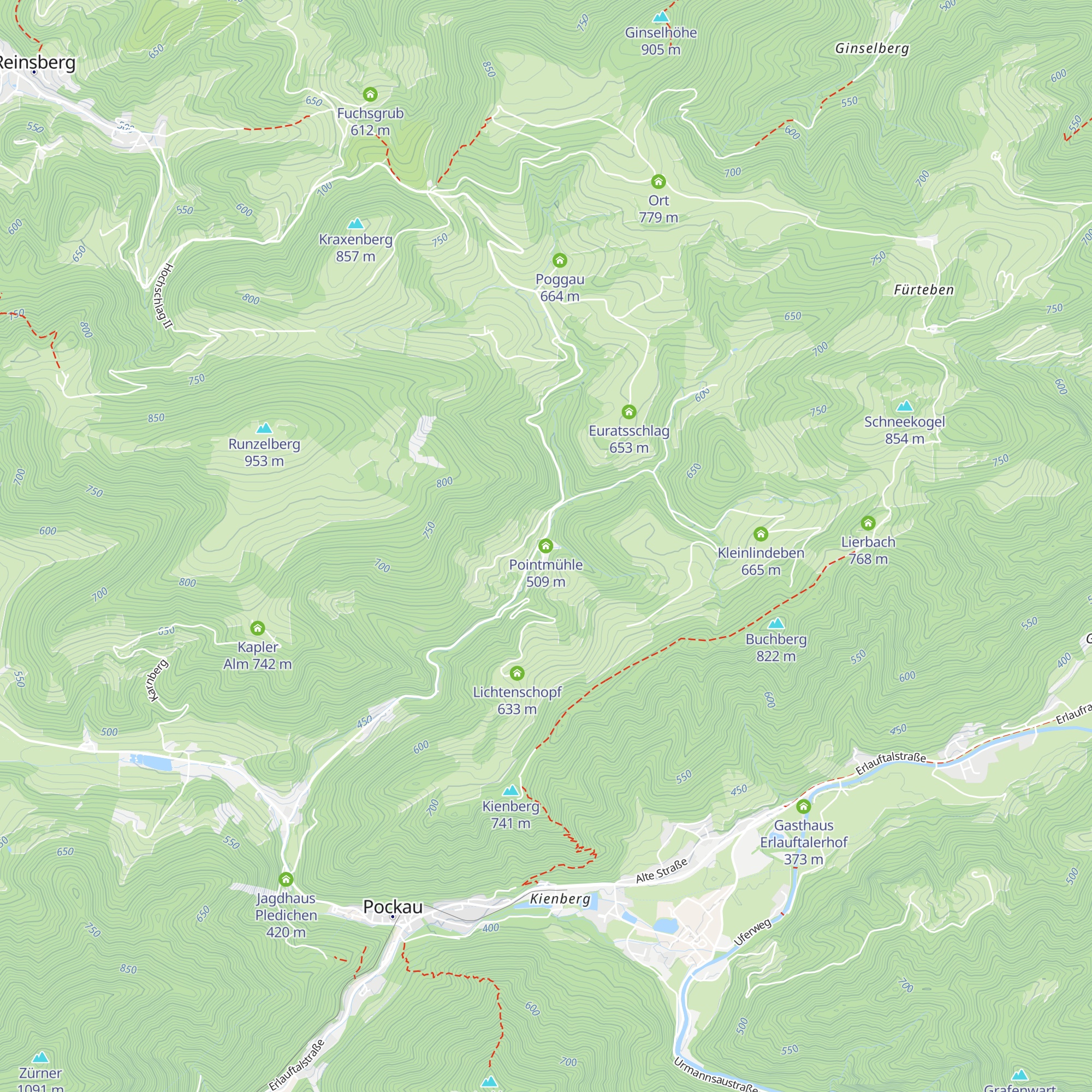 Pointmühle map