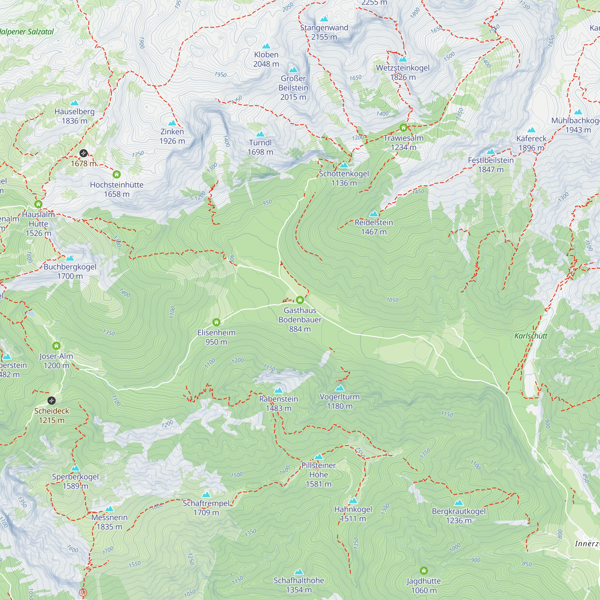 Gasthaus Bodenbauer map