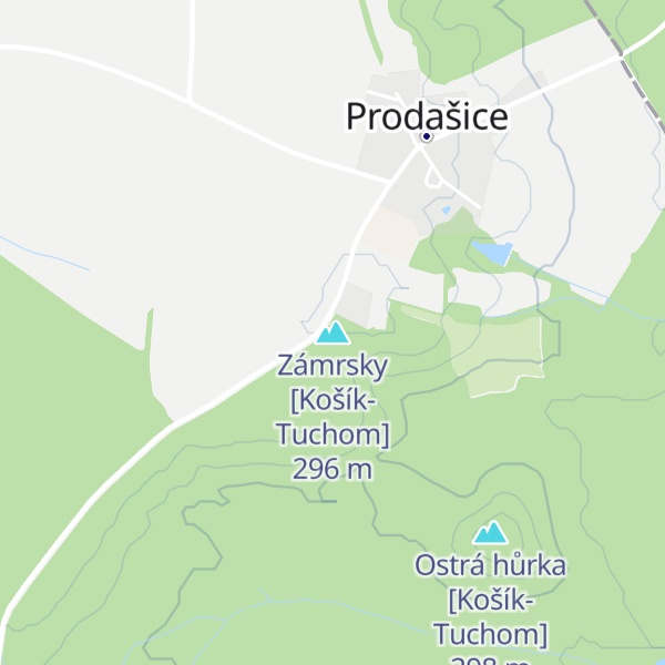 Map of Zámrsky [Košík-Tuchom]