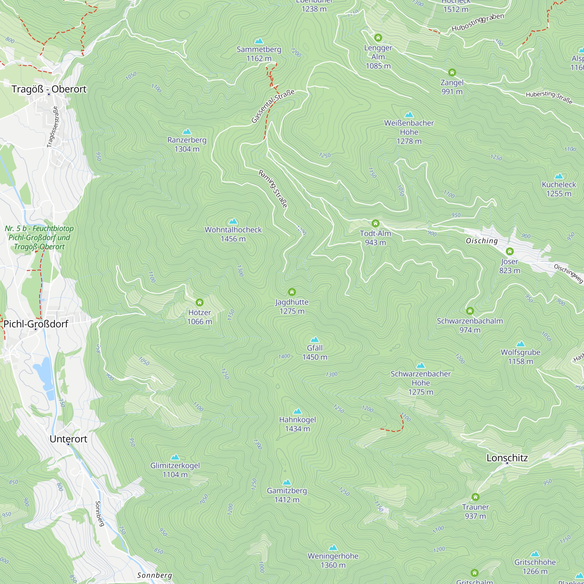 Jagdhütte map
