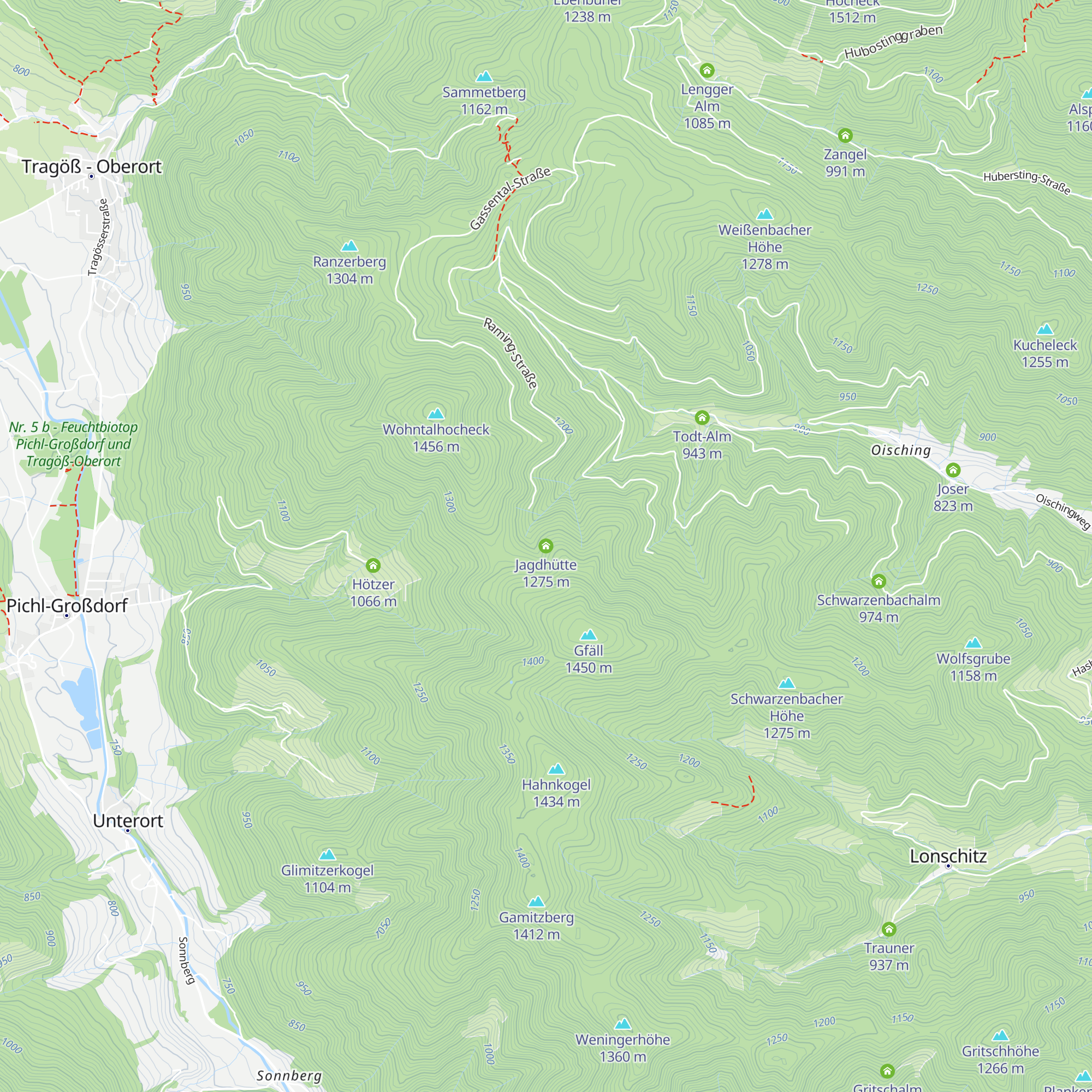 Jagdhütte map