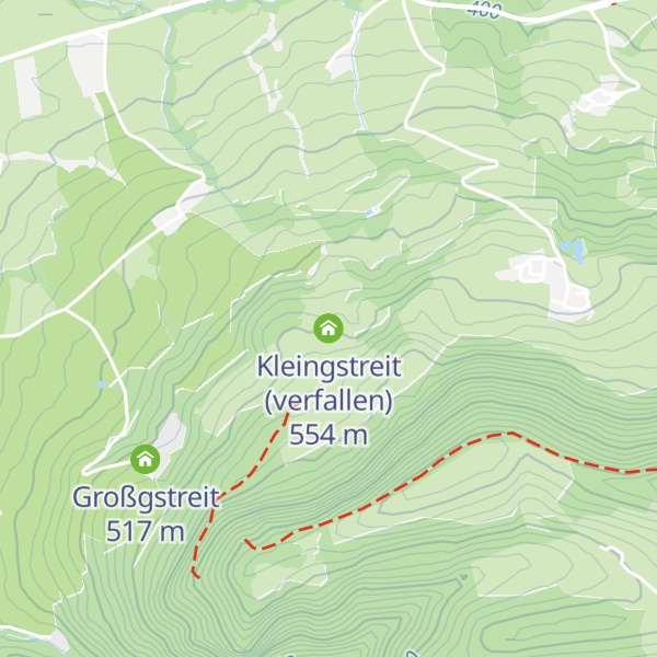 Map of Kleingstreit (verfallen)